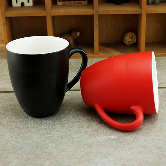 Soft-Touch Ceramic Coffee Mug