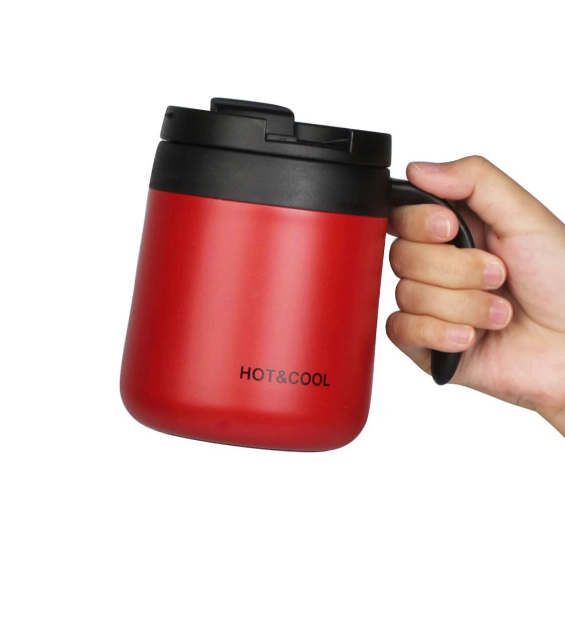 Stainless Steel Thermos Coffee & Tea Mug – 350ml