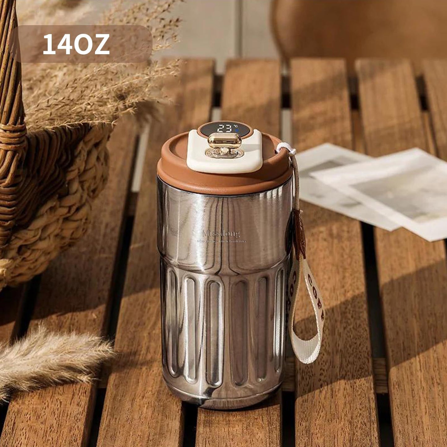 Stainless steel vaccum coffee mug- 460ml