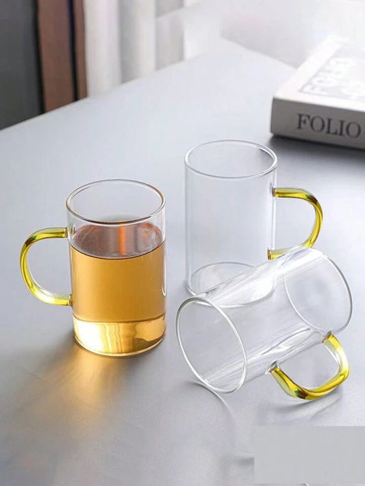 Pack of 2 Lightweight Small Glass Cup